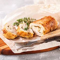 Met deze heerlijke gevulde rollade scoor je zeker bij je klanten!