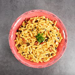 Een frisse zuiderse pastasalade!