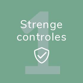 Claes huismerk strenge controles