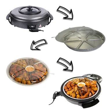 Partypan, multifunctionele hapjespan
