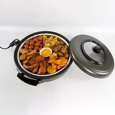 De partypan, dat is zorgeloos genieten en smullen