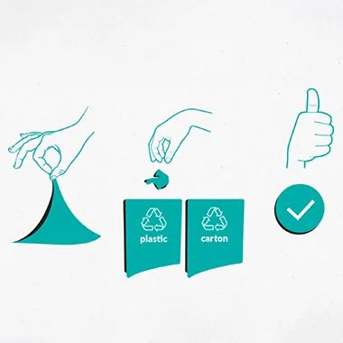 Scheiden en recycleren is eenvoudig!