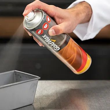Goldwax bakvormspray voor paté