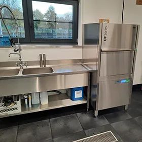Krachtige vaatwasser Winterhalter UF series