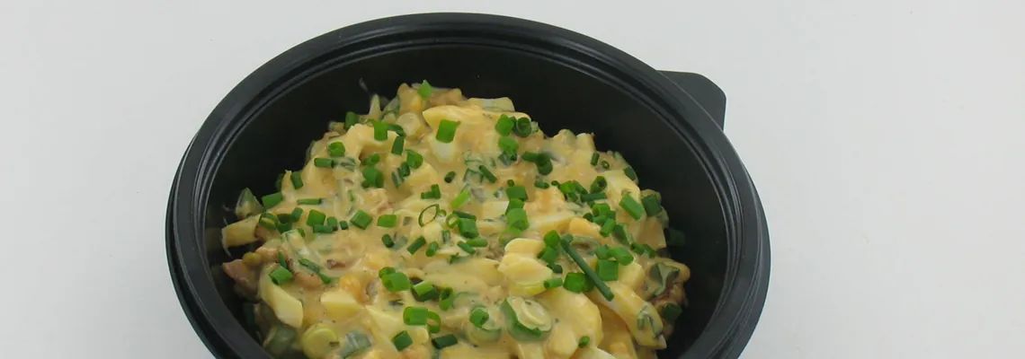Lekkere, pittige Mexicaanse salade.