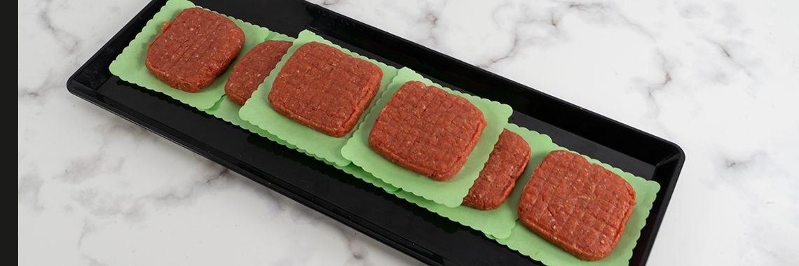 Een rundburger met een verrassend sappige beet!