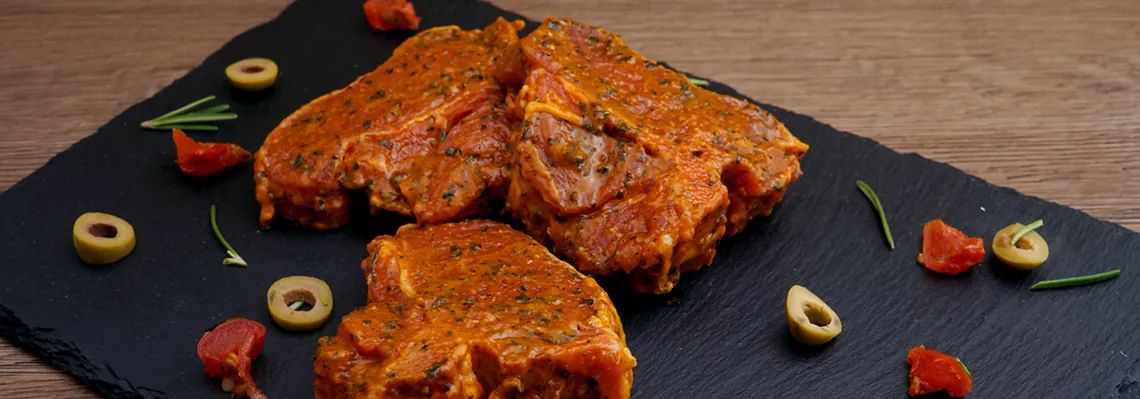 Lekkere Mediterraanse marinade.