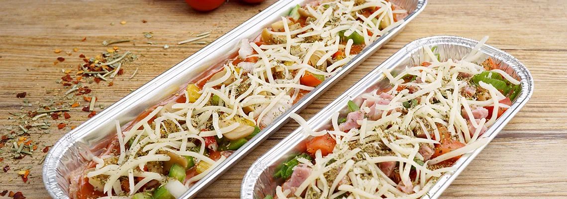 Lekkere Zuiderse gehaktpizza.