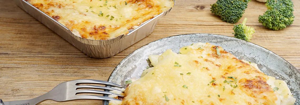 Gratin de pommes de terre délicieux à la façon liégeoise.