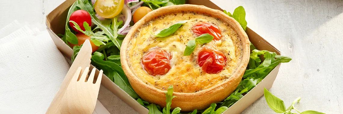 Omdat het niet altijd pizza hoeft te zijn!