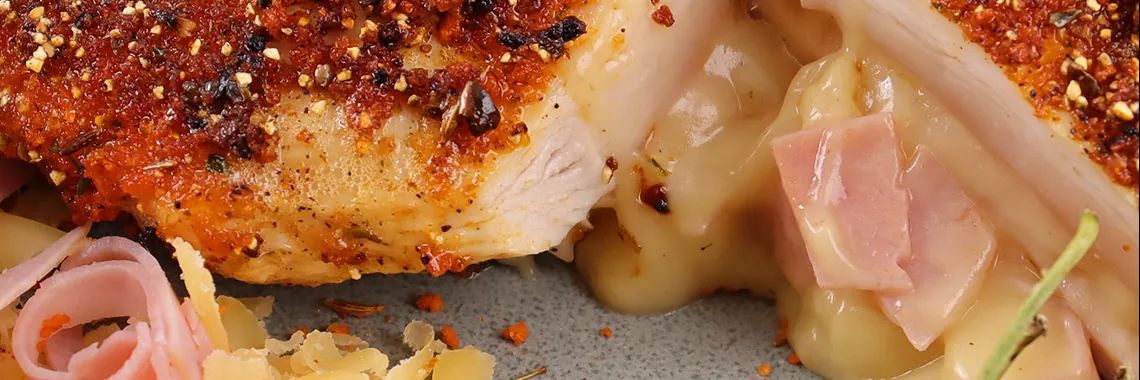 Kipfilet met een heerlijke vulling op ragoutbasis