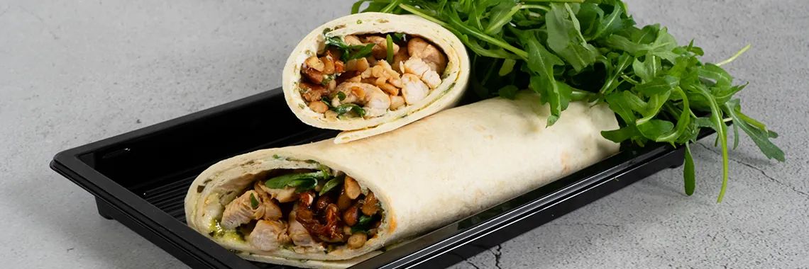 Een lekkere lichte lunch in Italiaanse stijl