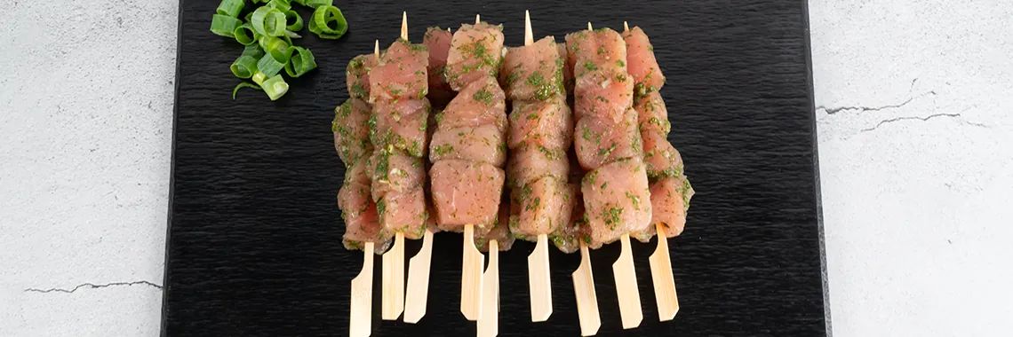 Een echte spiesjestopper op elke barbecue!