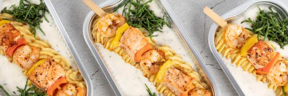 Op een bedje van smeuïge puree, dat smaakt!
