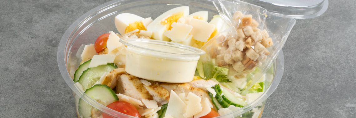 Een gezonde maaltijdsalade die meteen doet watertanden…