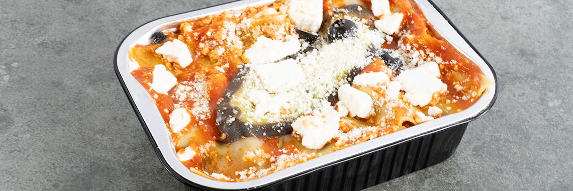 Un délicieux plat végétarien sorti du four