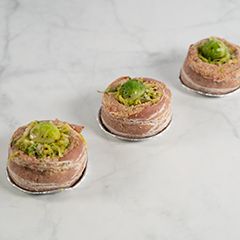 Avec des choux de Bruxelles comme garniture !