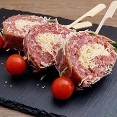 Roulade épicée, avec une touche de lavande.