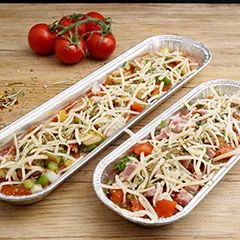 Lekkere Zuiderse gehaktpizza.