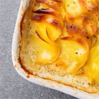 Eenvoudig recept voor een lekkere aardappelgratin.