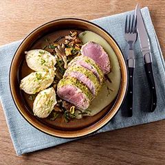 Une belle pièce de viande, juteuse à la façon ardennaise !