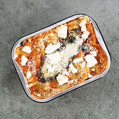 Un délicieux plat végétarien sorti du four
