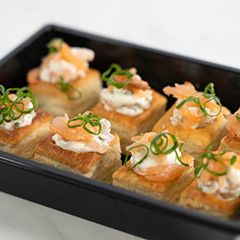 Recept bladerdeeghapje gerookte zalm