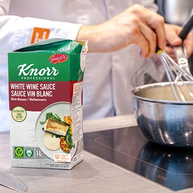 Waarom kiezen voor Knorr Professional Garde d'Or Sauzen?