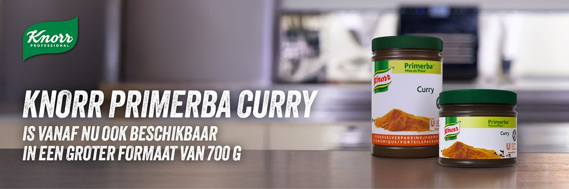 Knorr Primerba Curry: constante smaak, maximale impact